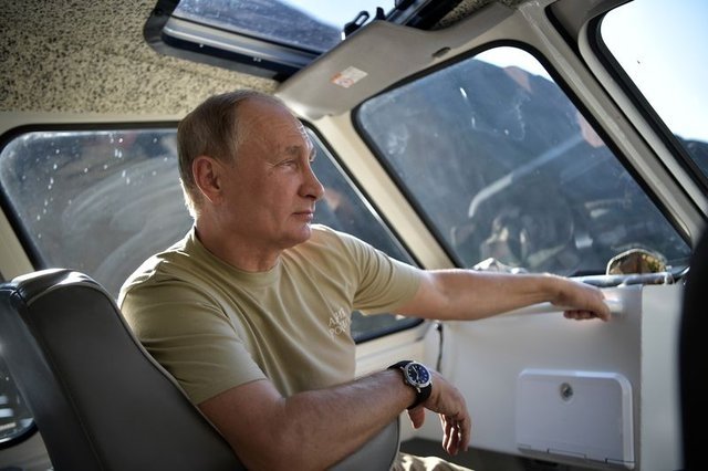 Putinin həftəsonu istirahətindən