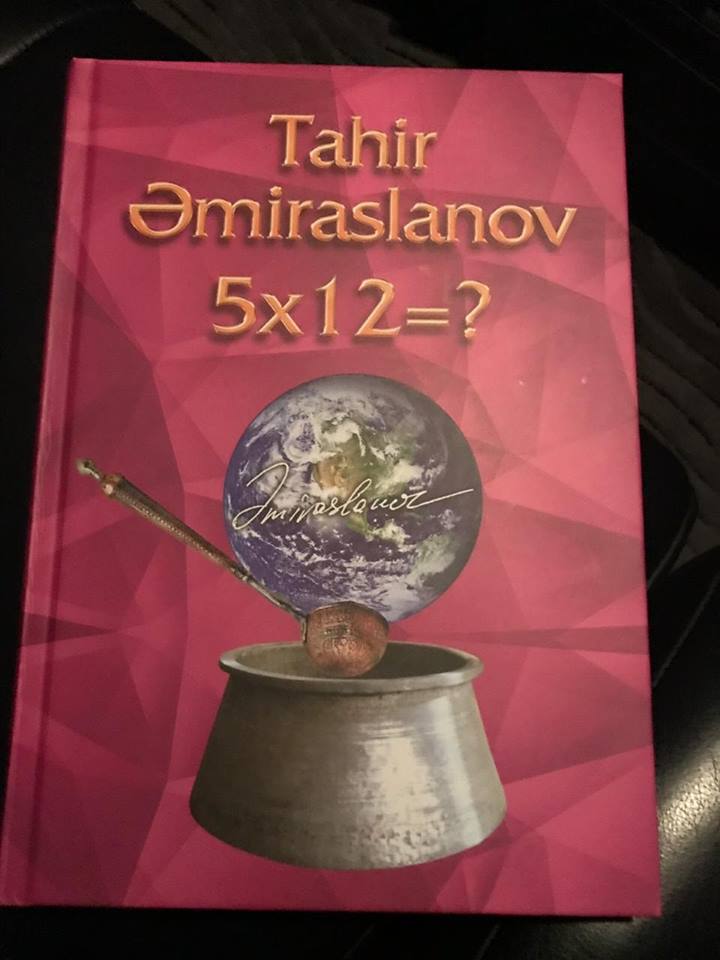 Tahir Əmiraslanovun yeni kitabı təqdim olunub -