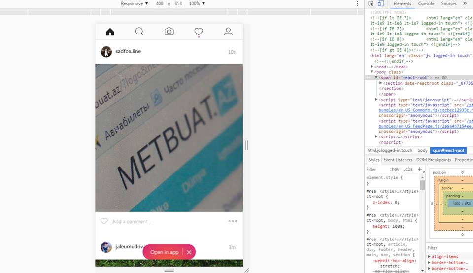 Kompyuterdən "Instagram"a foto yükləyə biləcəksiniz -