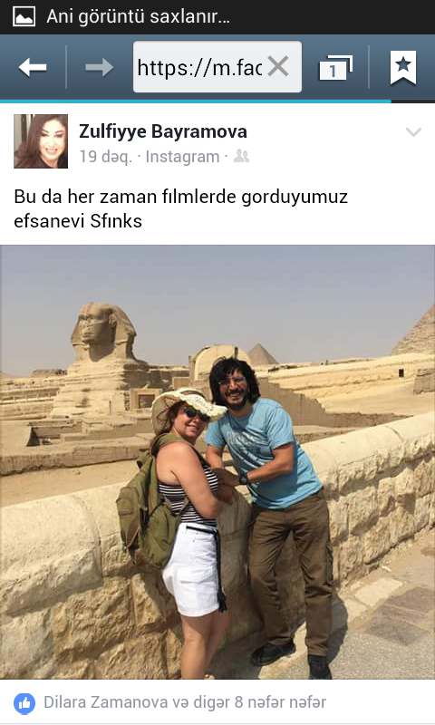Zülfiyyə və İlqar istirahətdə...
