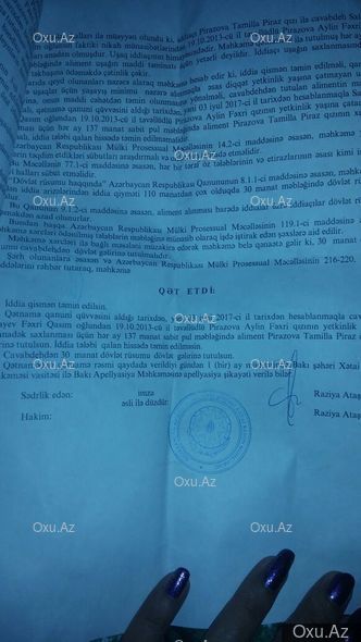 Nazəninin üç dəfə evlənən oğlu qızına sahib çıxmır?