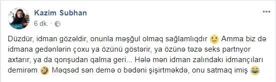 "Özünə seks partnyoru axtarır..."