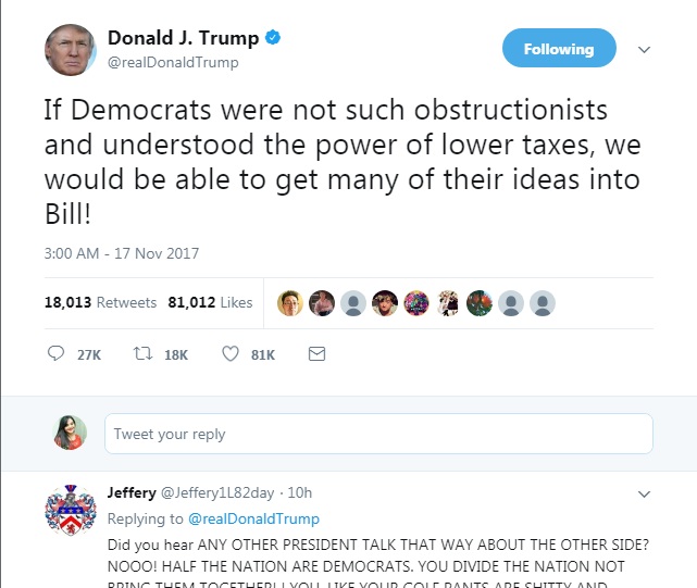 Donald Tramp vergi islahatını dəstəklədi