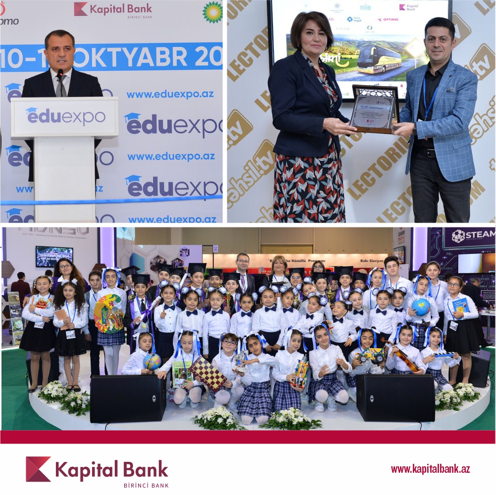 Kapital Bank Beynəlxalq Təhsil Sərgisinin rəsmi tərəfdaşıdır -