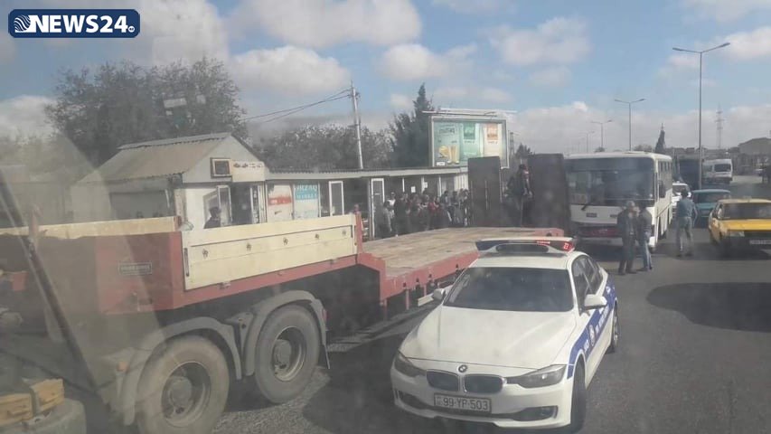 Bakıda dəhşətli avtobus qəzası baş verdi - 