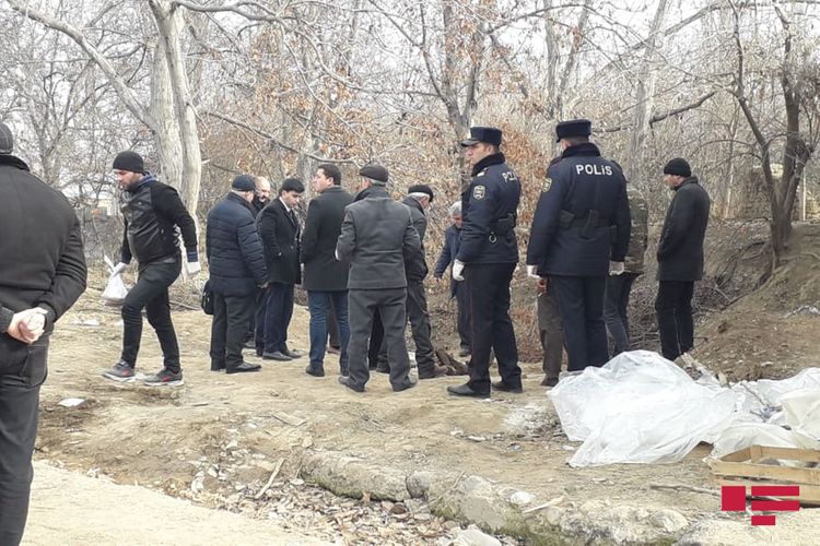 Tovuzda 10 yaşlı qızın yanmış meyiti ərazidən götürüldü -