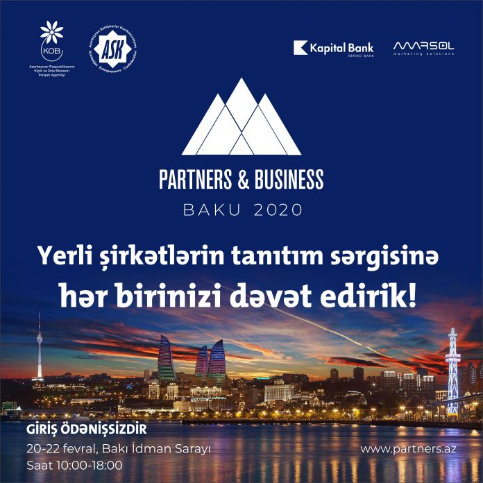 Kapital Bank “Partners and Business” sərgisinin tərəfdaşı olacaq - 