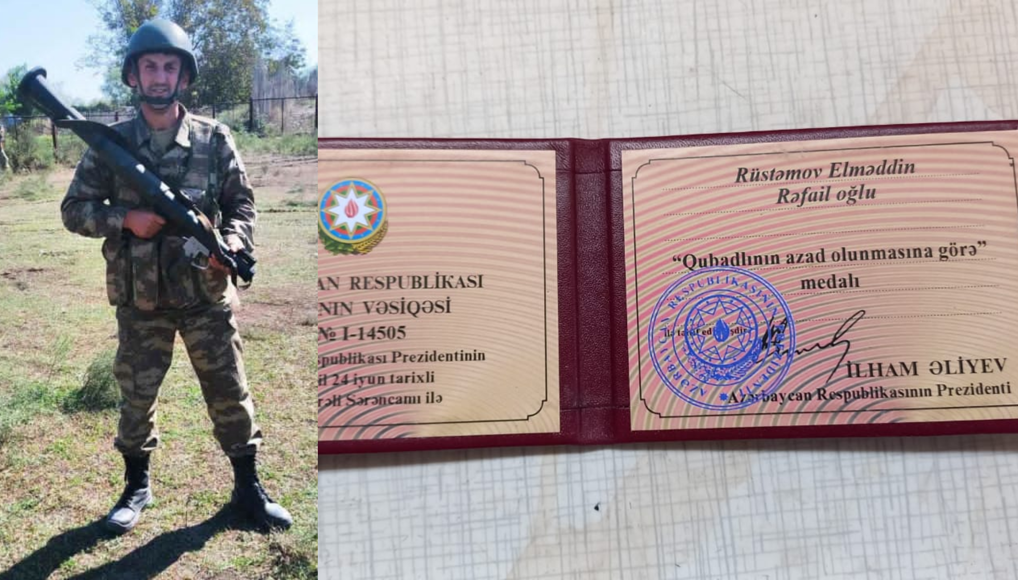 “Müharibəyə dövlət mənə yardım etsin deyə getməmişdim...” -