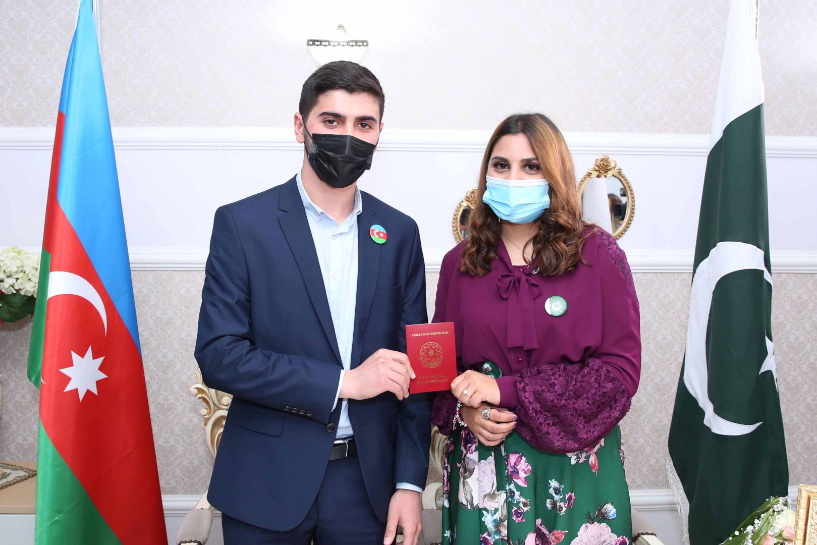 Azərbaycanlı oğlan pakistanlı qızla ailə qurdu - 
