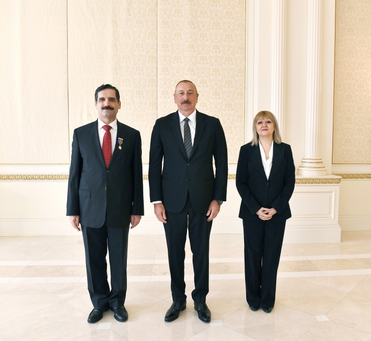 İlham Əliyev Türkiyə səfirini qəbul edib -