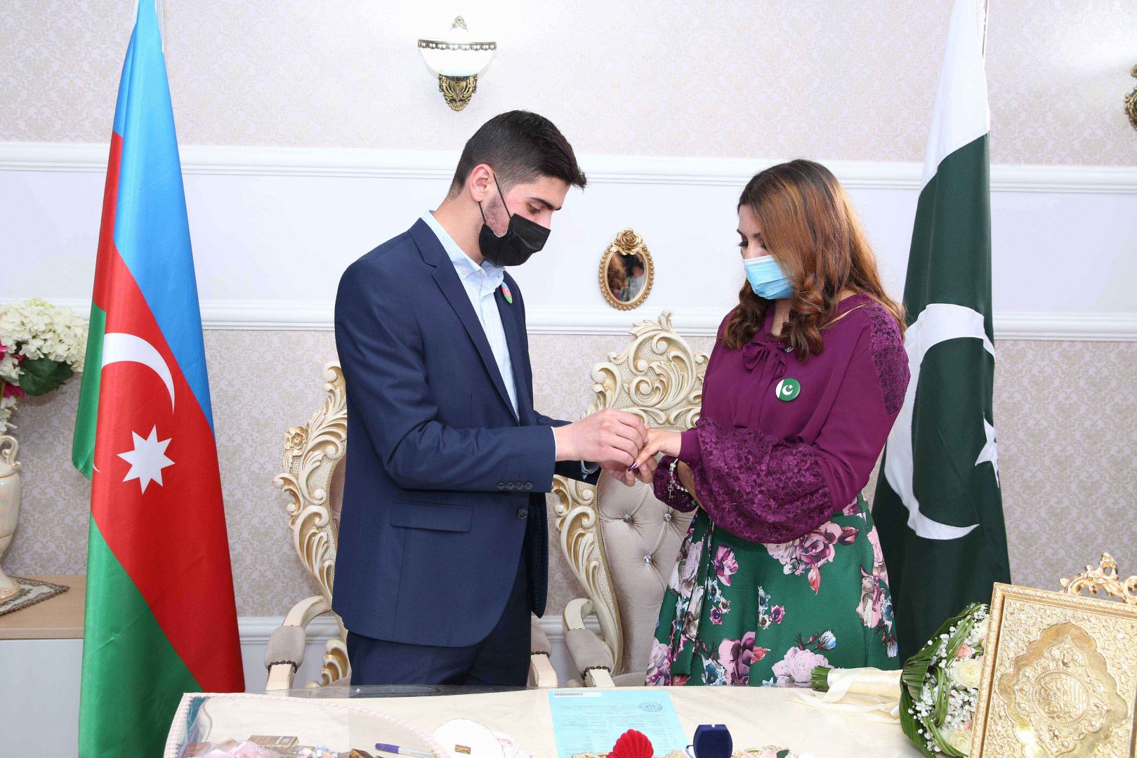 Azərbaycanlı oğlan pakistanlı qızla ailə qurdu - 