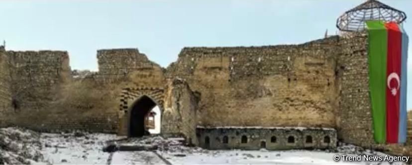 Şuşa qalasının girişi bərpa olunub -