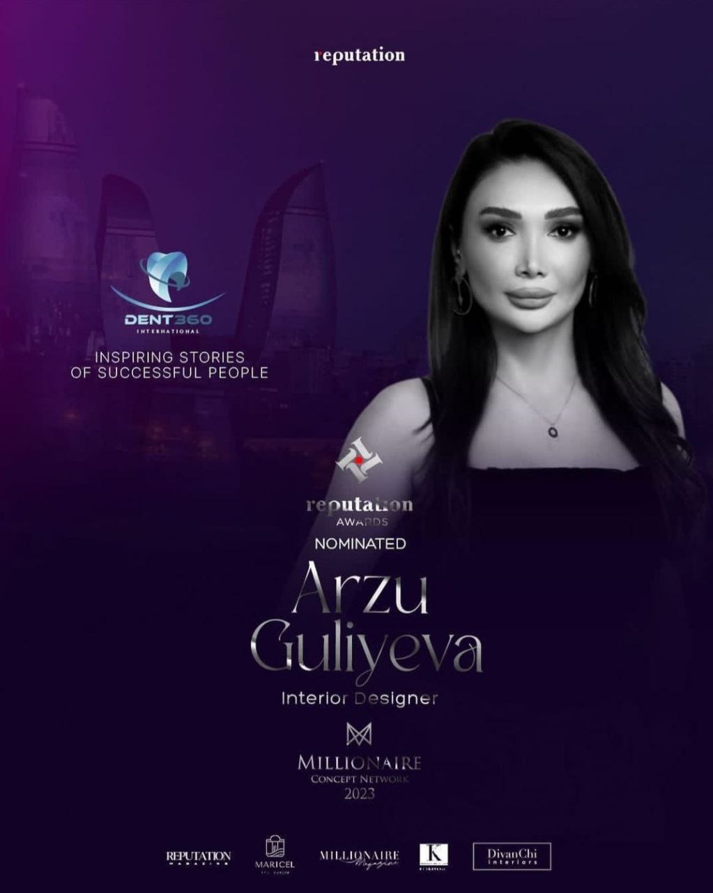 Peşəkar memar Arzu Quliyeva ölkənin nüfuzlu layihəsində təltif olundu