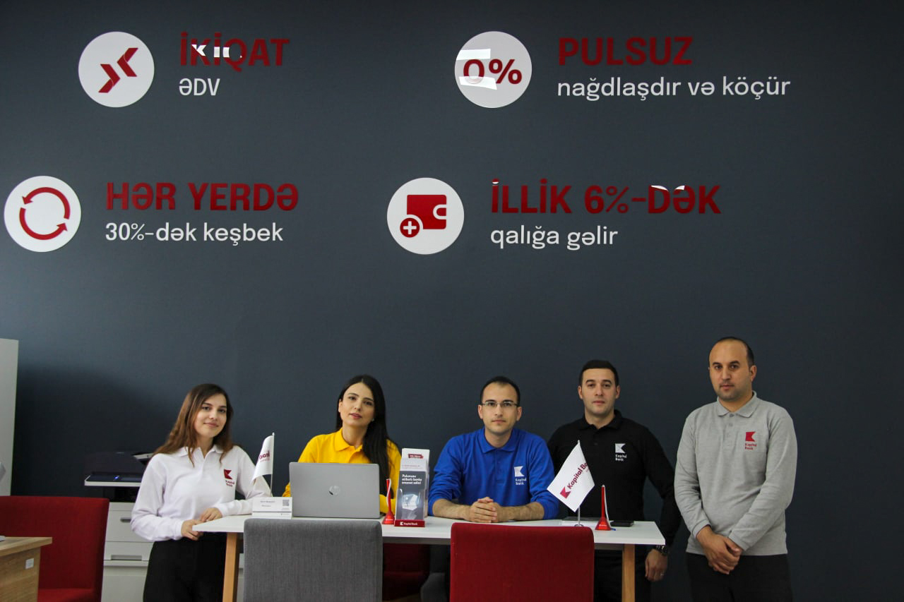 "Kapital Bank" yeni konsepsiyaya malik Əcəmi filialını istifadə verdi - 