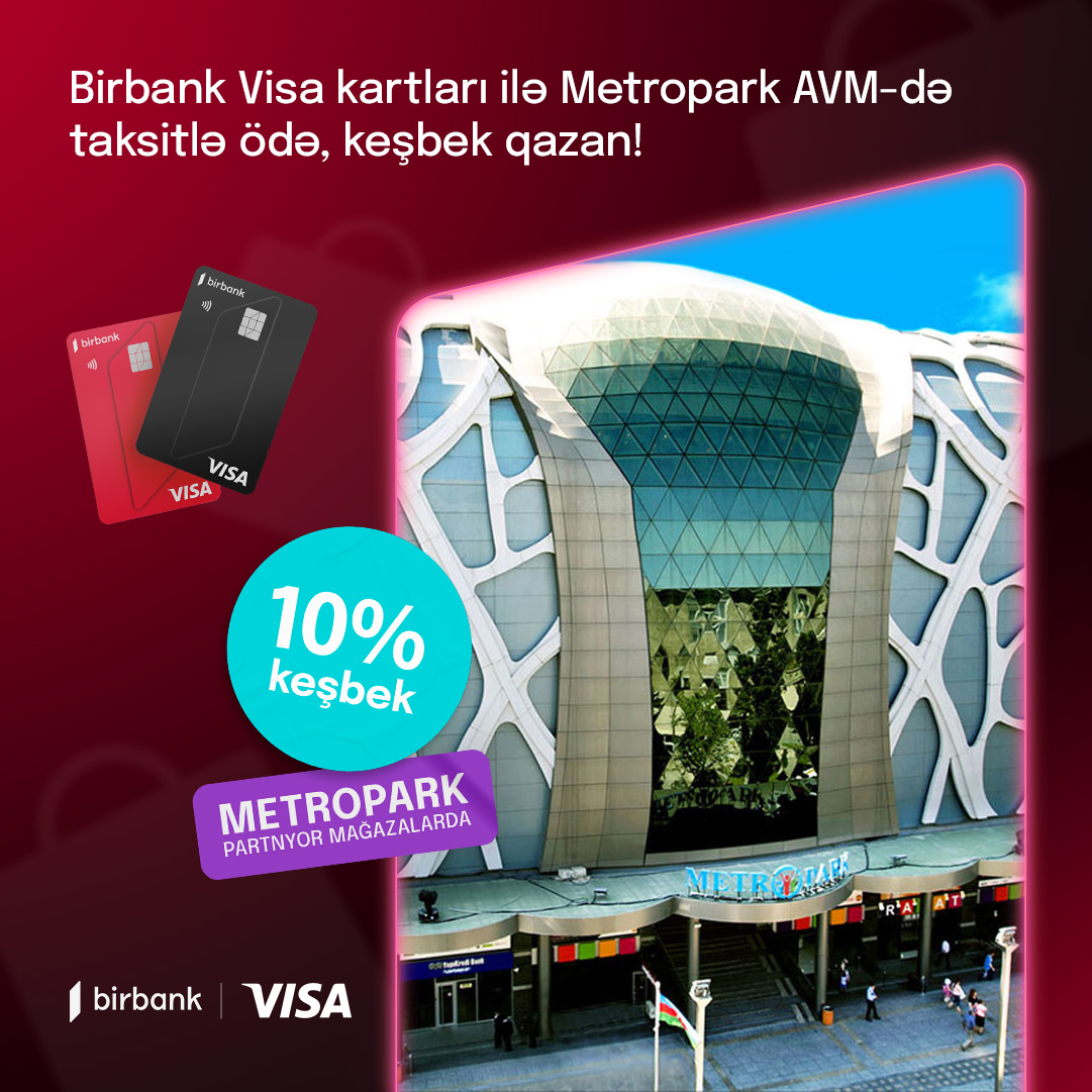 "Birbank" taksit kart sahibləri daha çox keşbek qazanacaqlar