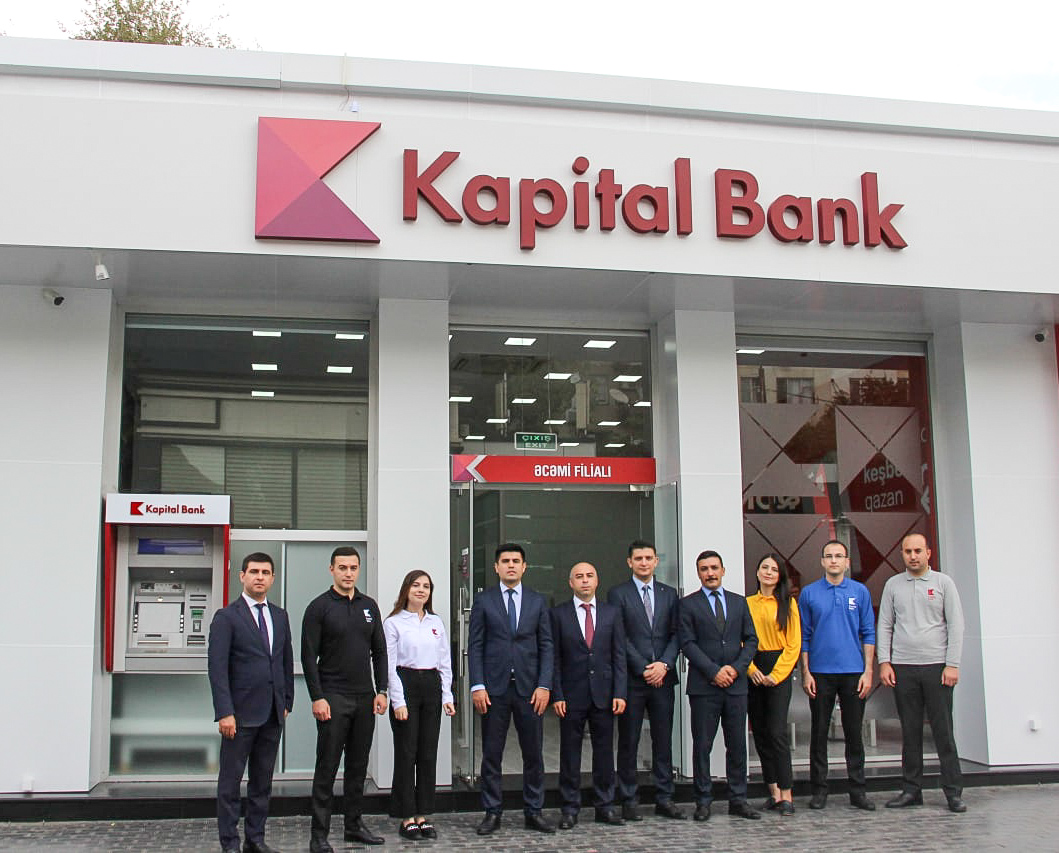 "Kapital Bank" yeni konsepsiyaya malik Əcəmi filialını istifadə verdi - 