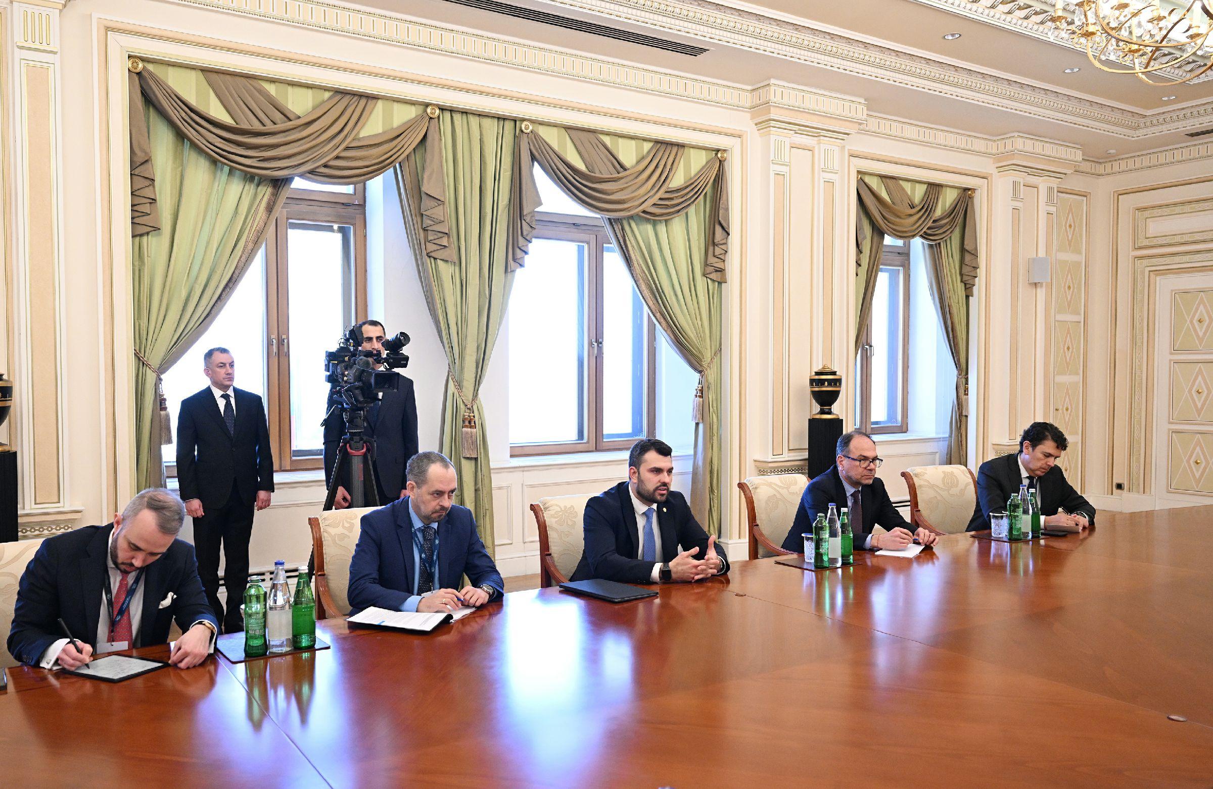 İlham Əliyev Georq Georqievi qəbul etdi -